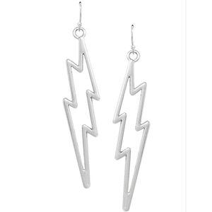 Lightening Cutout Earrings